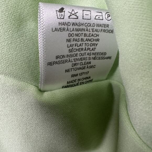 Badgley Mischka Jewel Sheath Cocktail Dress 6 Stretch Knee Length Sleeveless - Picture 9 of 9